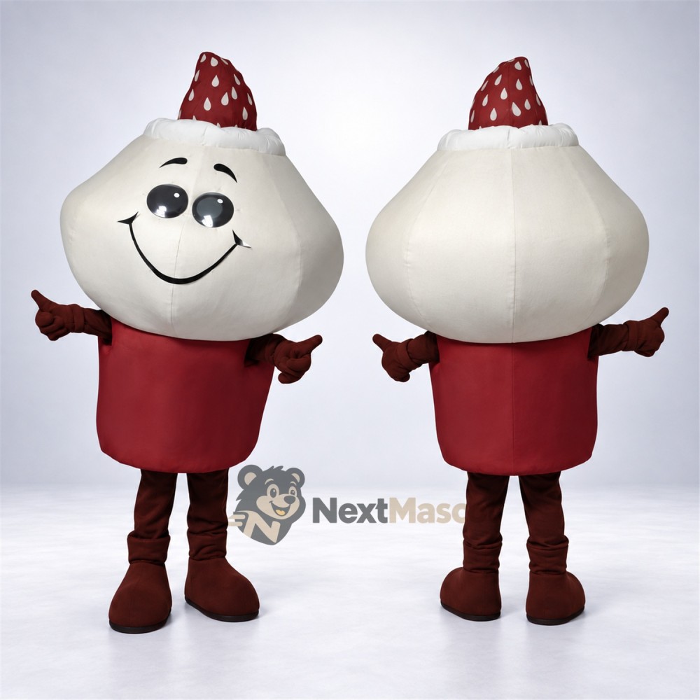 Cupcake Mascot Costume Cupcake Mascot Costume