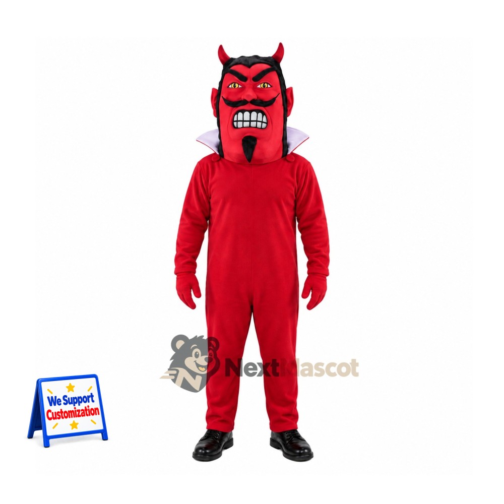 Devil Mascot Costume - Red for Parades Devil Mascot Costume - Red for Parades