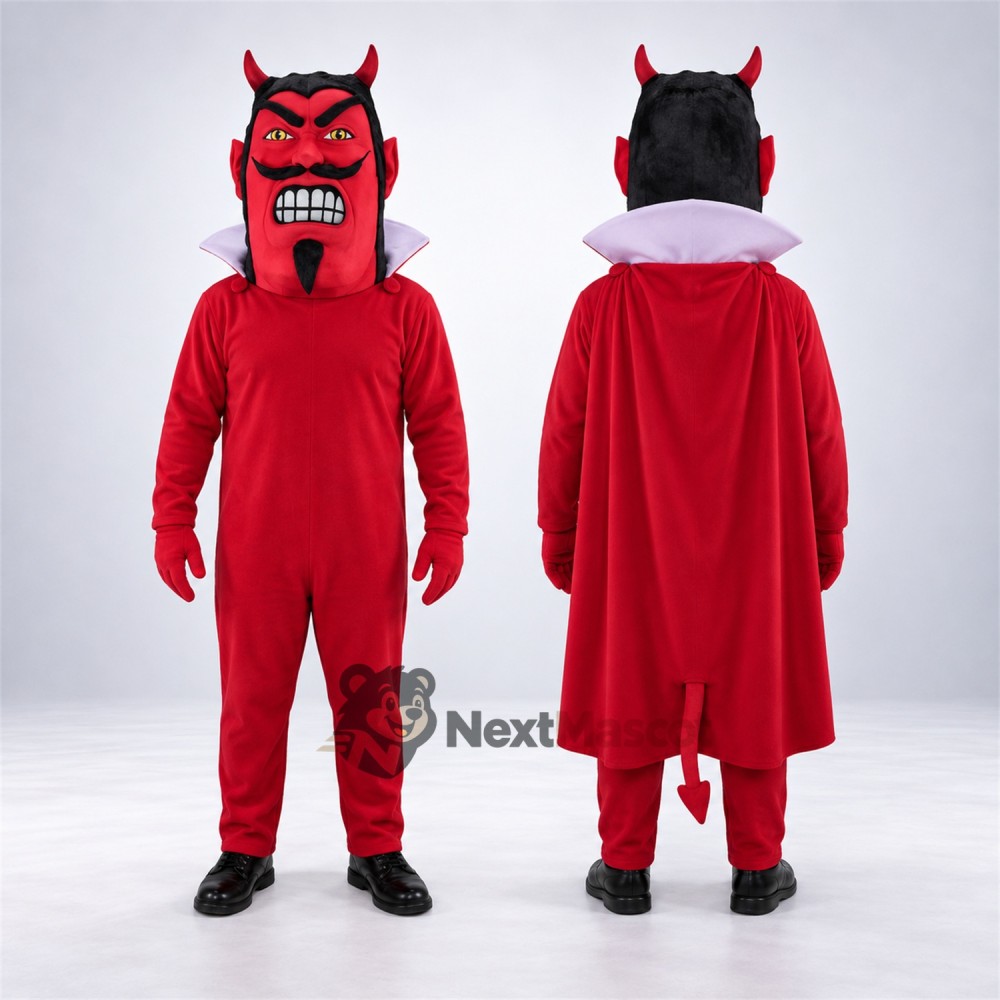 Devil Mascot Costume - Red for Parades Devil Mascot Costume - Red for Parades