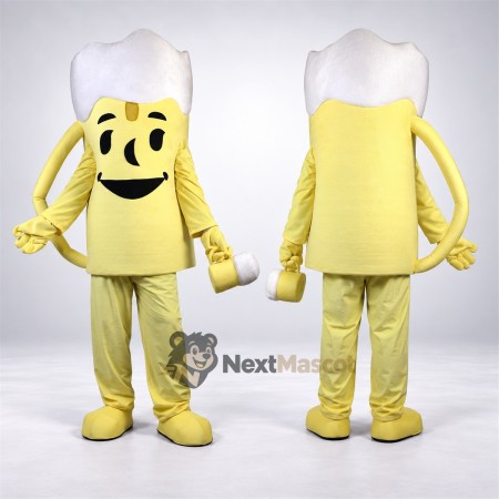 Beer Mug Mascot Costume for Food Festivals