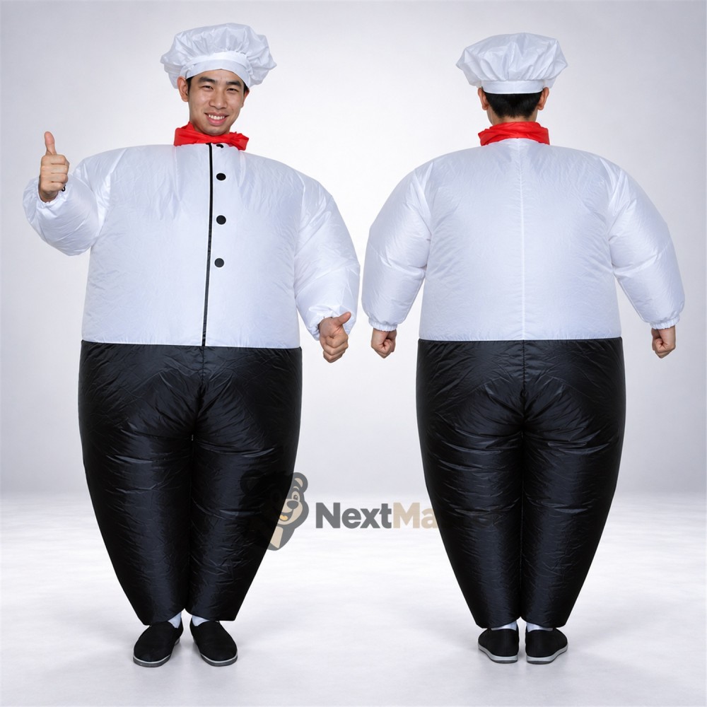 Chef Mascot Costume - Inflatable Chef Mascot Costume - Inflatable
