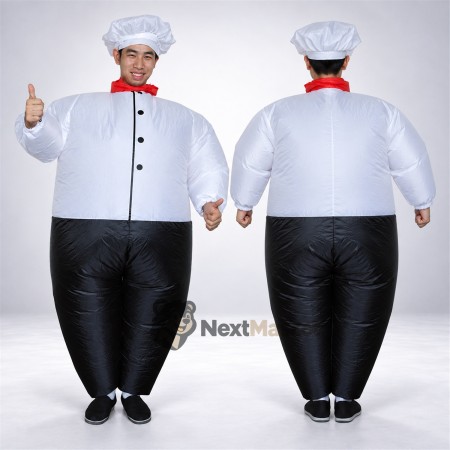 Chef Mascot Costume - Inflatable Chef Mascot Costume - Inflatable