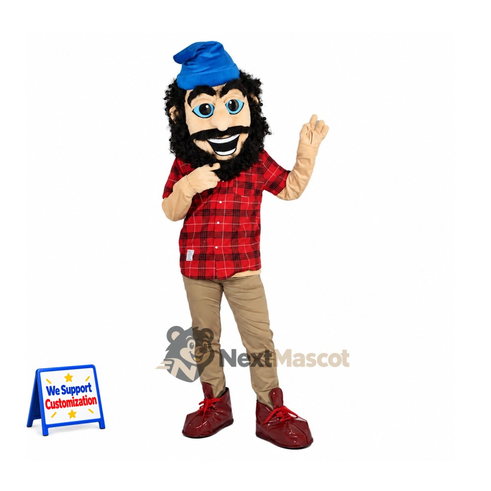 Lumberjack Mascot Costume Lumberjack Mascot Costume