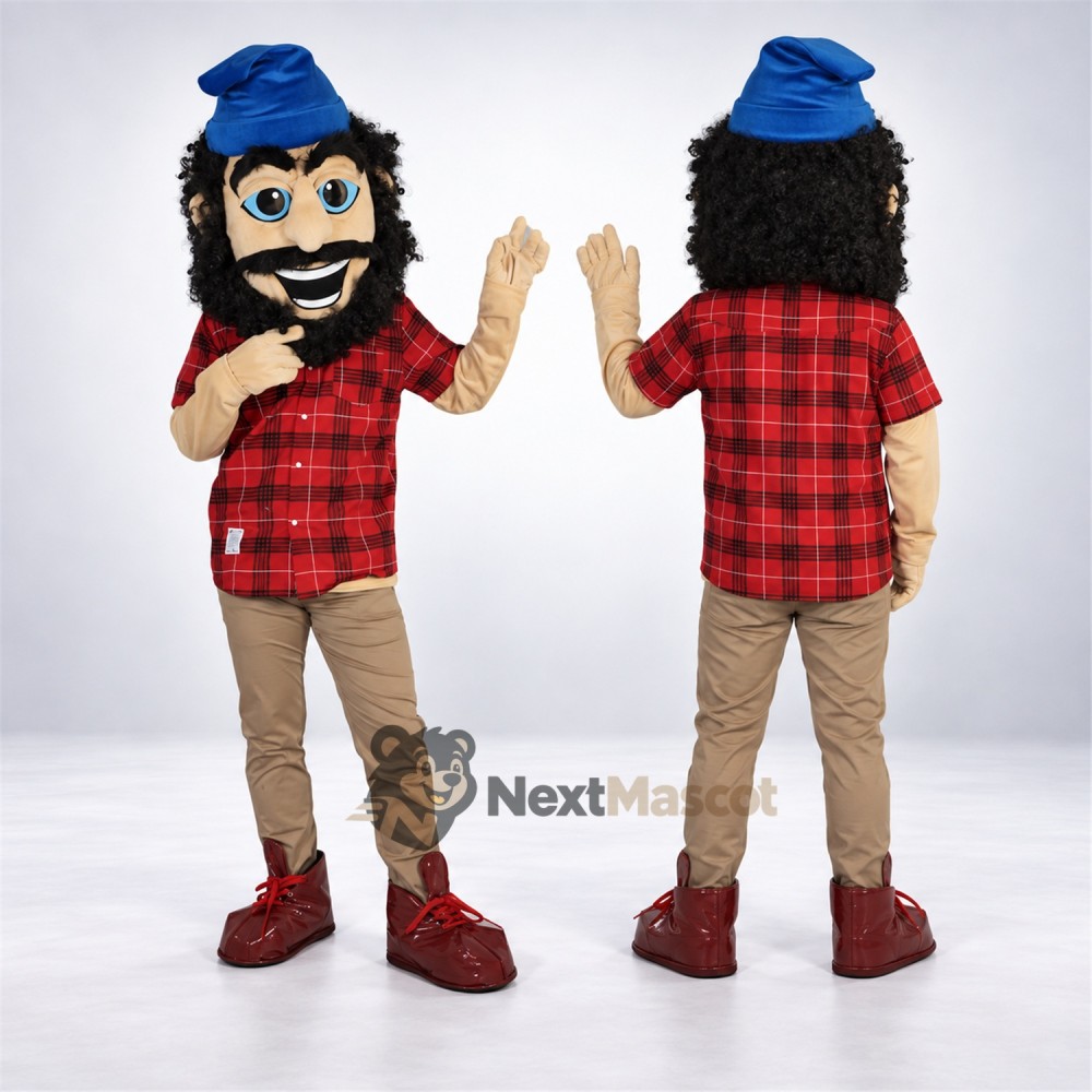 Lumberjack Mascot Costume Lumberjack Mascot Costume