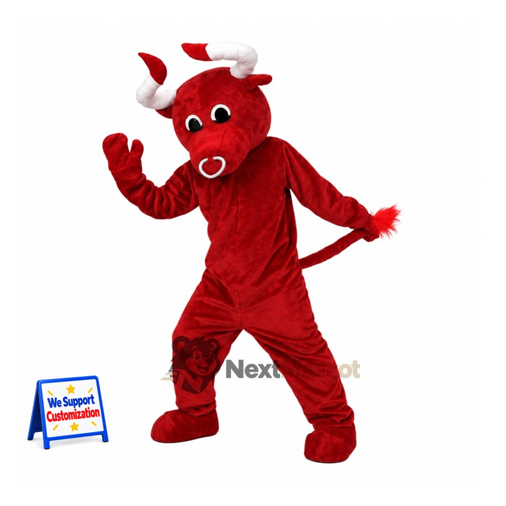 Devil Mascot Costume - Red for School Events