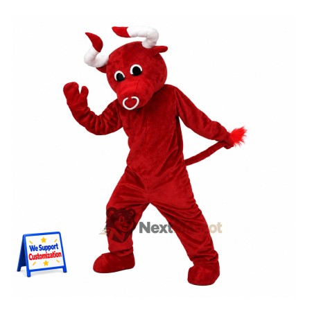 Devil Mascot Costume - Red for School Events