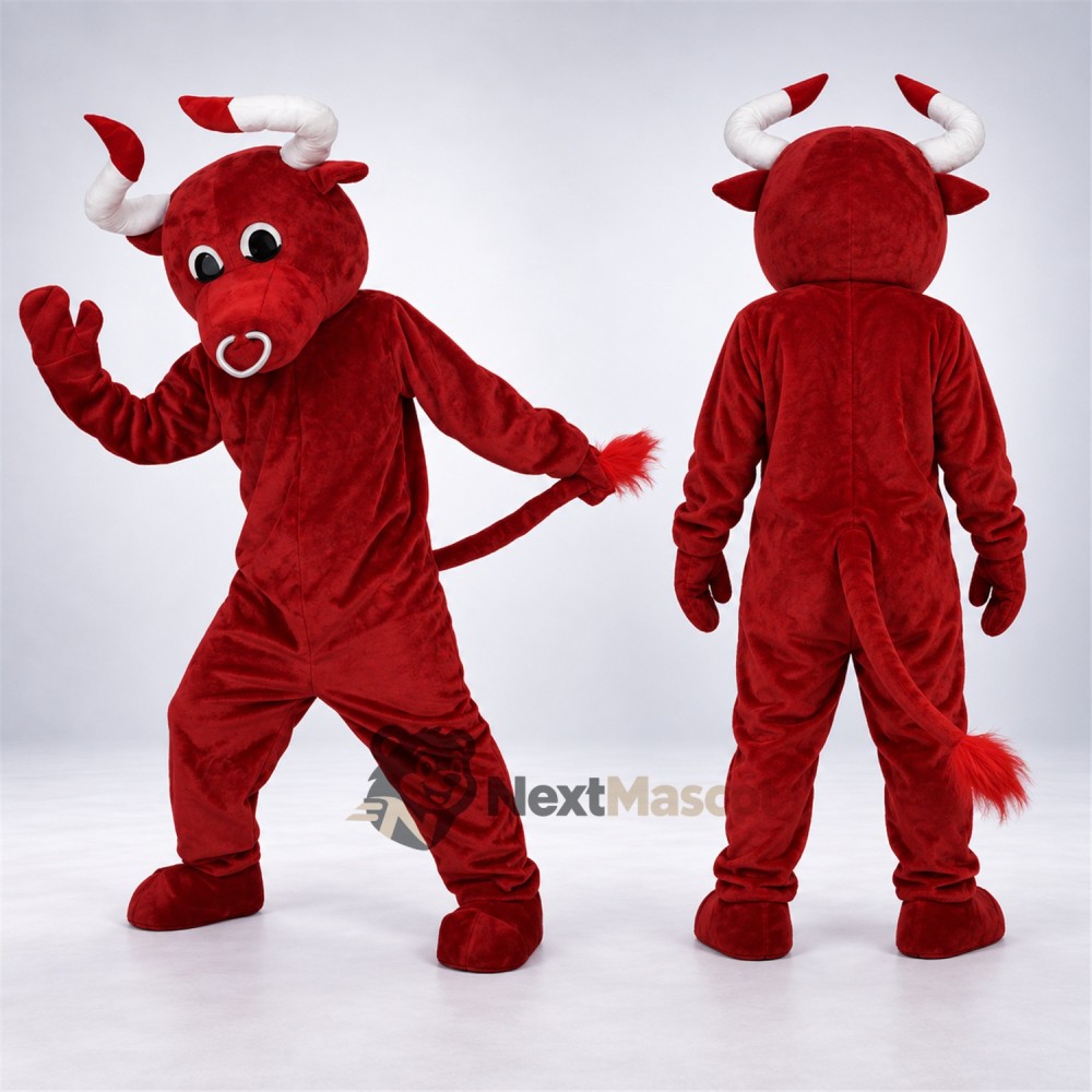 Devil Mascot Costume - Red for School Events
