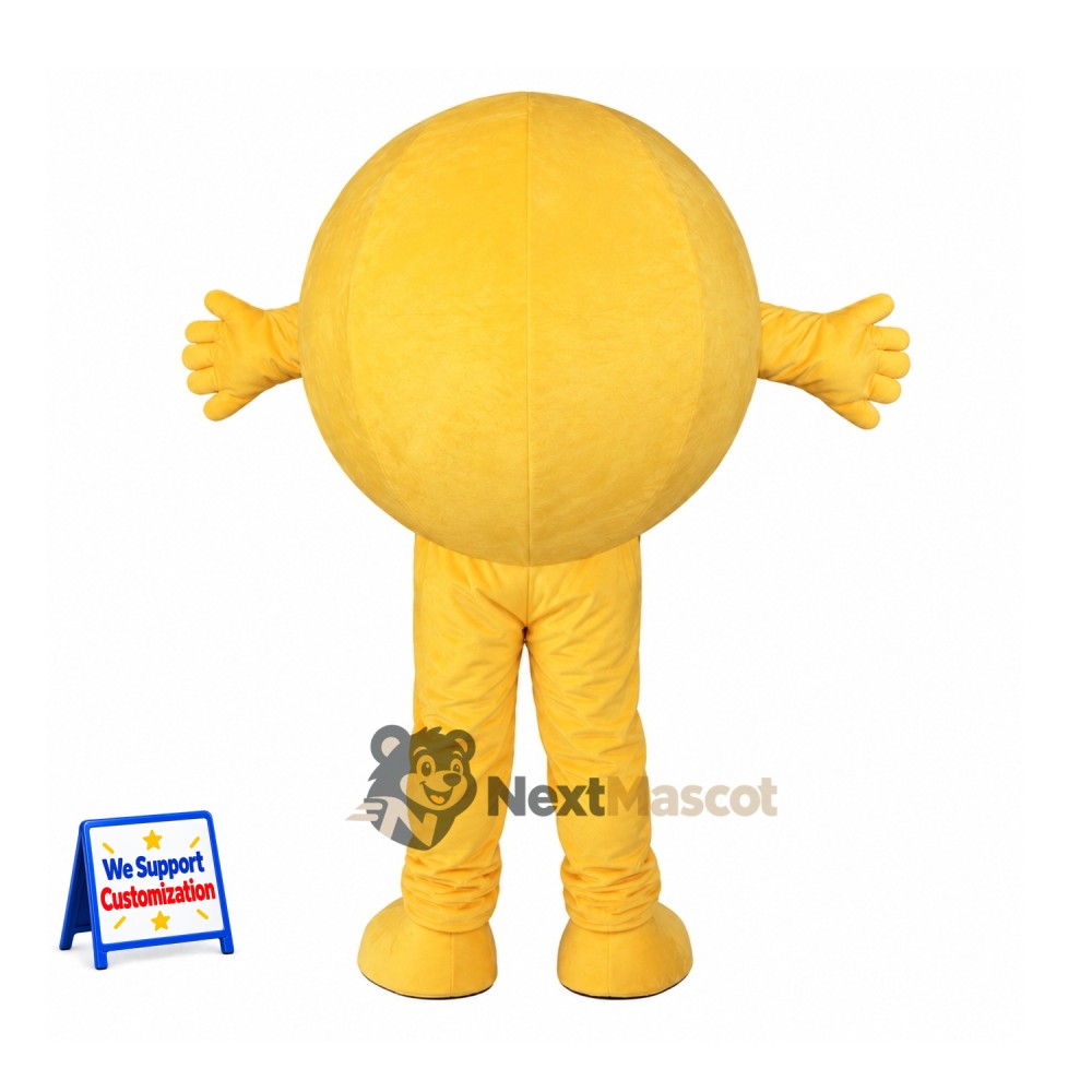 Smiley Face Mascot Costume Smiley Face Mascot Costume
