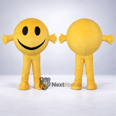 Smiley Face Mascot Costume Smiley Face Mascot Costume
