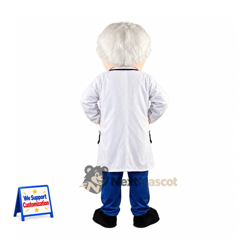 Doctor Mascot Costume - Glasses for Parades Doctor Mascot Costume - Glasses for Parades