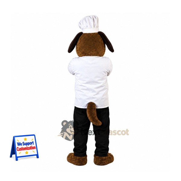 Dog Mascot Costume - Chef Style Dog Mascot Costume - Chef Style