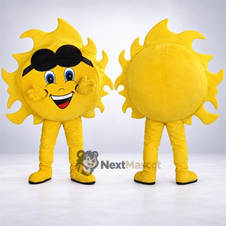Sun Mascot Costume - Sunglasses for School Events Sun Mascot Costume - Sunglasses for School Events