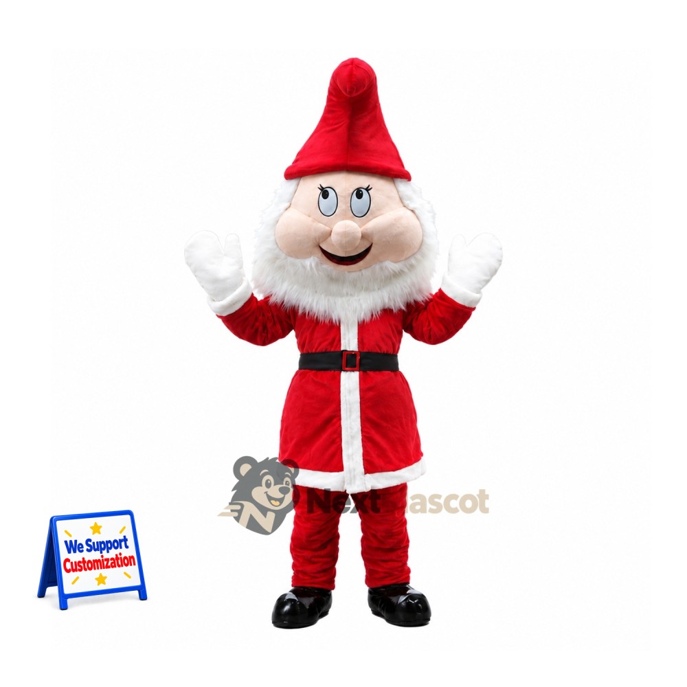 Christmas Gnome Mascot Costume for Christmas Events Christmas Gnome Mascot Costume for Christmas Events