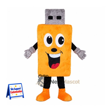 USB Flash Drive Mascot Costume USB Flash Drive Mascot Costume