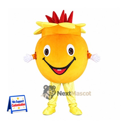 Flower Mascot Costume - Yellow Flower Mascot Costume - Yellow