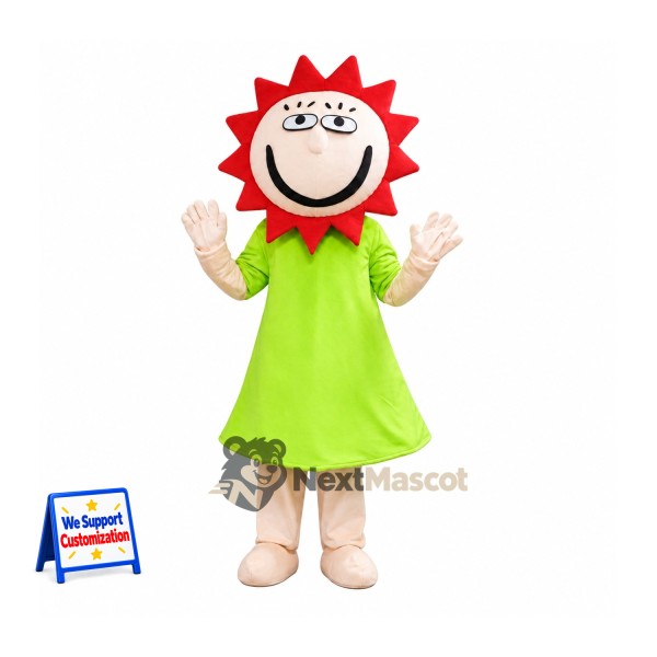 Flower Girl Mascot Costume