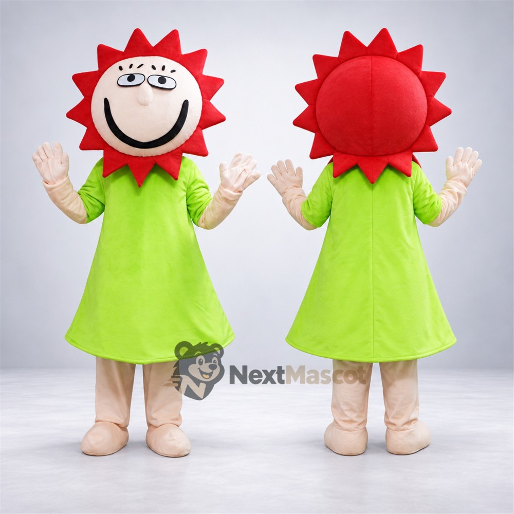 Flower Girl Mascot Costume Flower Girl Mascot Costume