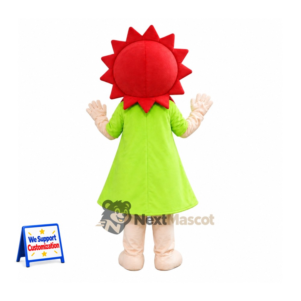 Flower Girl Mascot Costume Flower Girl Mascot Costume