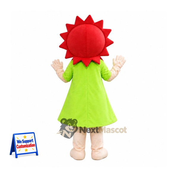 Flower Girl Mascot Costume Flower Girl Mascot Costume