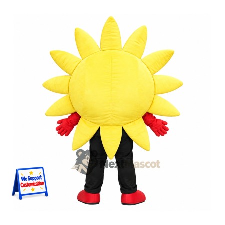 Sun Mascot Costume - Sunglasses for Community Events Sun Mascot Costume - Sunglasses for Community Events