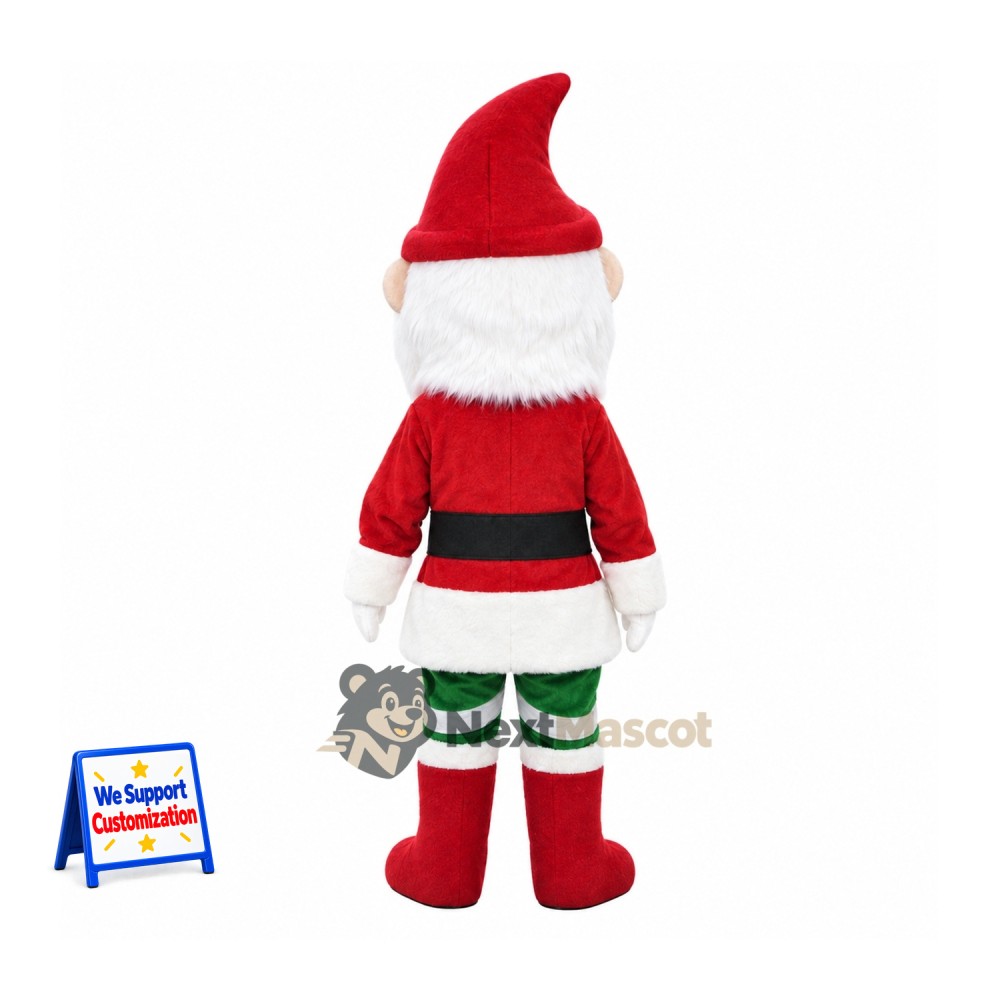 Christmas Gnome Mascot Costume for Christmas Parades Christmas Gnome Mascot Costume for Christmas Parades
