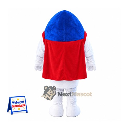 Capsule Mascot Costume - Red, White and Blue Capsule Mascot Costume - Red, White and Blue