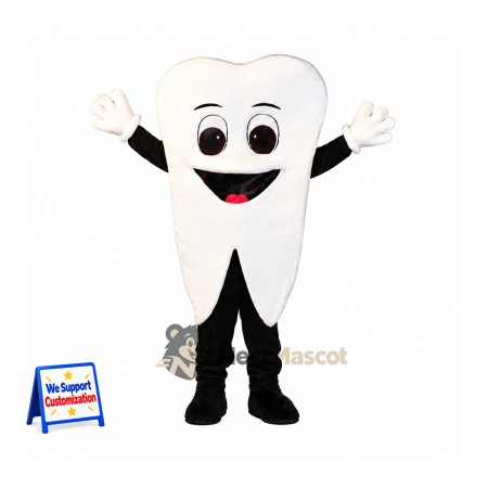 Tooth Mascot Costume for Parades Tooth Mascot Costume for Parades