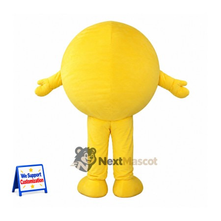 Heart Eyes Emoji Mascot Costume Heart Eyes Emoji Mascot Costume