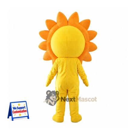 Sun Mascot Costume - Red Bow Tie for Parades Sun Mascot Costume - Red Bow Tie for Parades