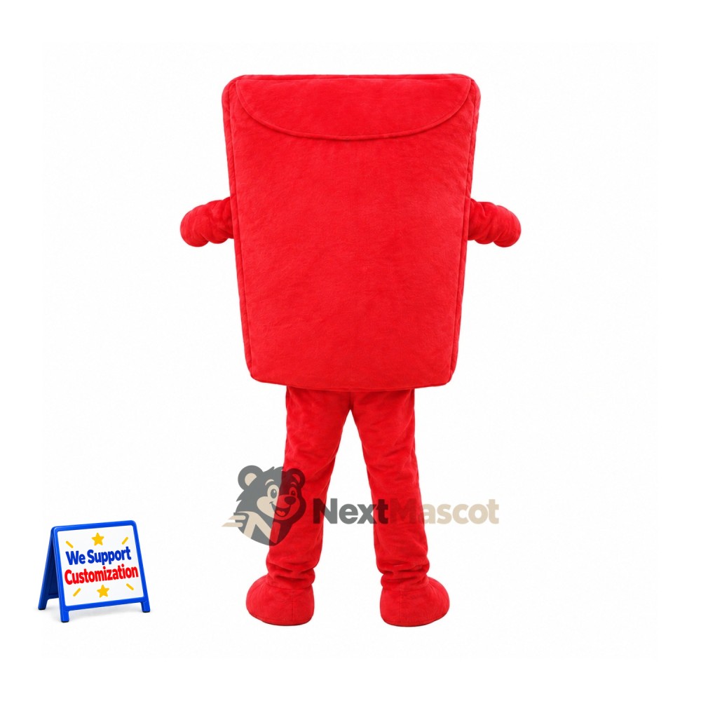 Envelope Mascot Costume - Red
