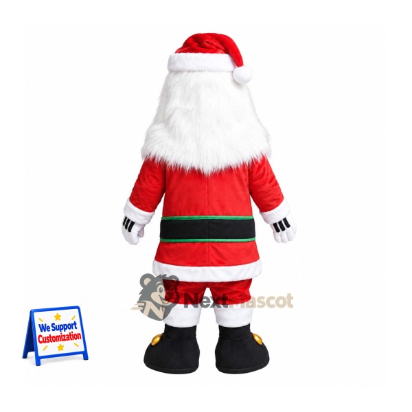 Santa Claus Mascot Costume for Santa Visits