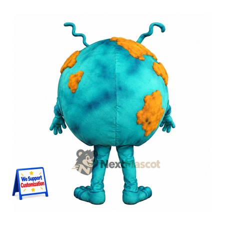 Monster Mascot Costume - Turquoise Monster Mascot Costume - Turquoise
