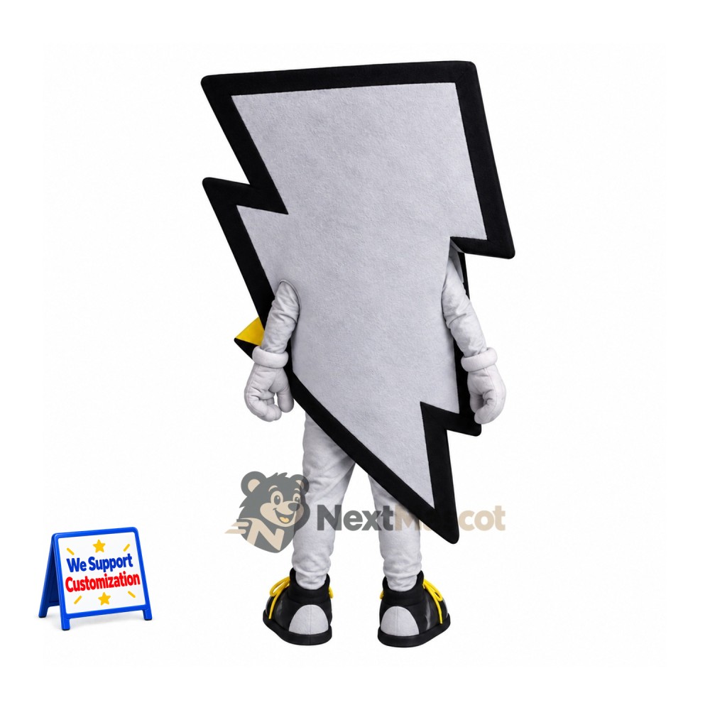 Lightning Bolt Mascot Costume Lightning Bolt Mascot Costume