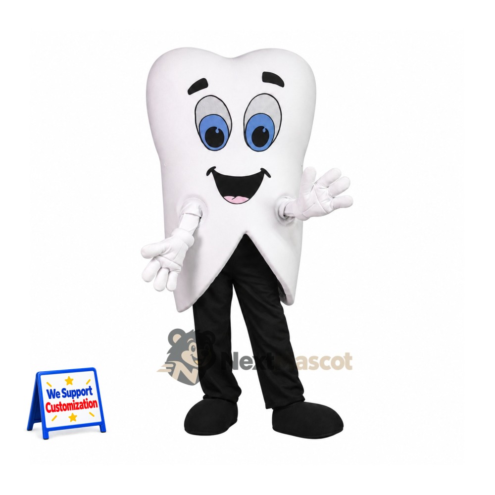 Tooth Mascot Costume for School Events Tooth Mascot Costume for School Events