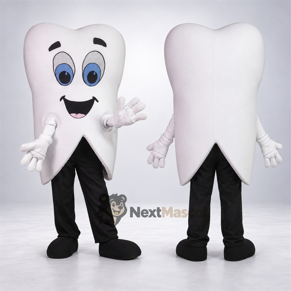 Tooth Mascot Costume for School Events Tooth Mascot Costume for School Events