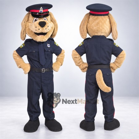 Dog Mascot Costume - Police Style for Parades Dog Mascot Costume - Police Style for Parades