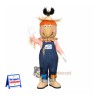 Farmer Character Mascot Costume
