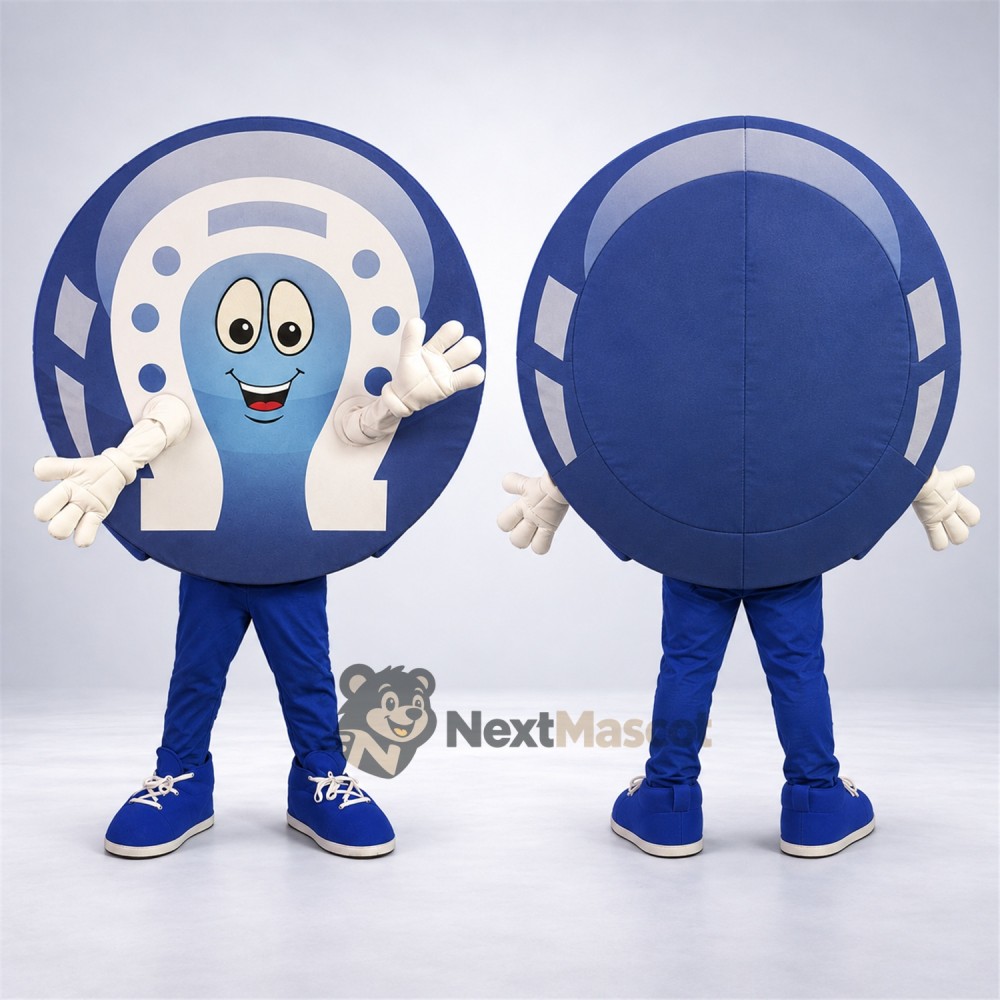 Radiology Symbol Mascot Costume Radiology Symbol Mascot Costume