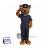 Dog Mascot Costume - Police Style for School Events