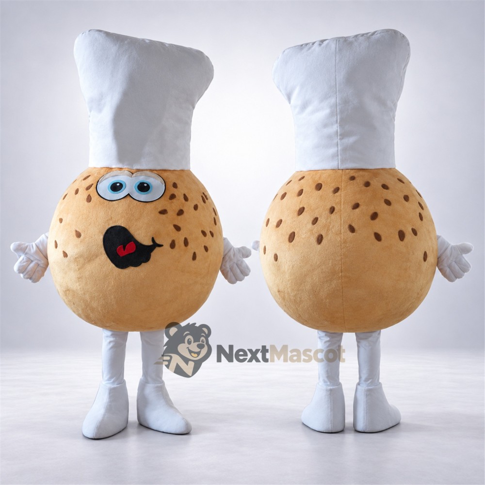 Cookie Mascot Costume - Chef Style Cookie Mascot Costume - Chef Style