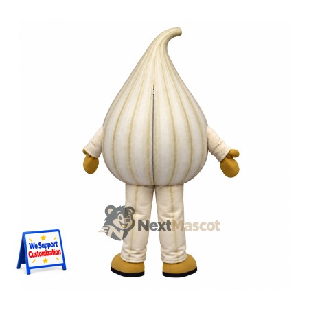 Garlic Mascot Costume Garlic Mascot Costume