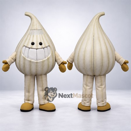 Garlic Mascot Costume Garlic Mascot Costume