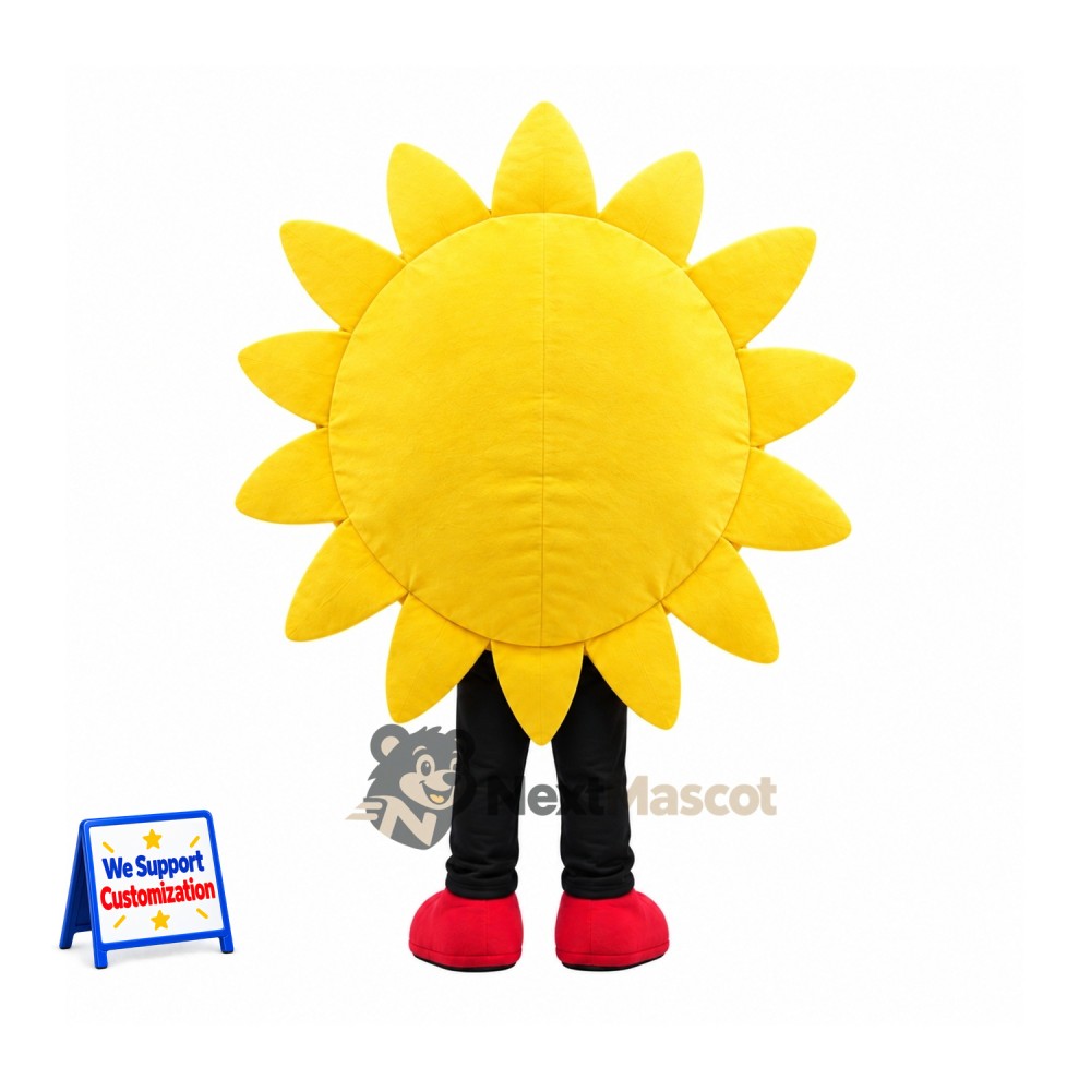 Sun Mascot Costume - Sunglasses for Festivals Sun Mascot Costume - Sunglasses for Festivals
