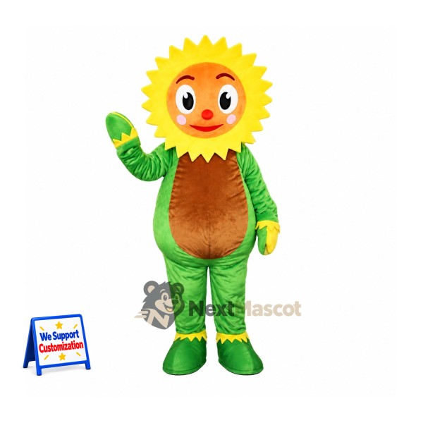 Sunflower Mascot Costume