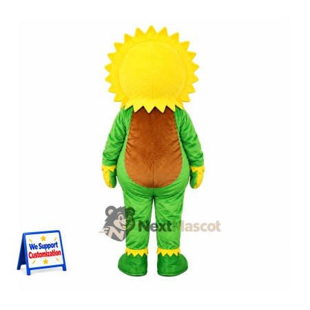 Sunflower Mascot Costume Sunflower Mascot Costume