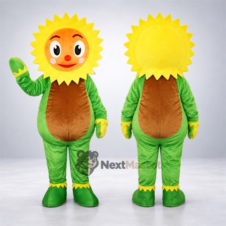 Sunflower Mascot Costume Sunflower Mascot Costume