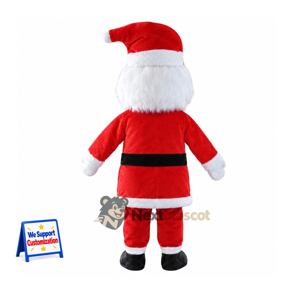 Santa Claus Mascot Costume for Christmas Fairs Santa Claus Mascot Costume for Christmas Fairs