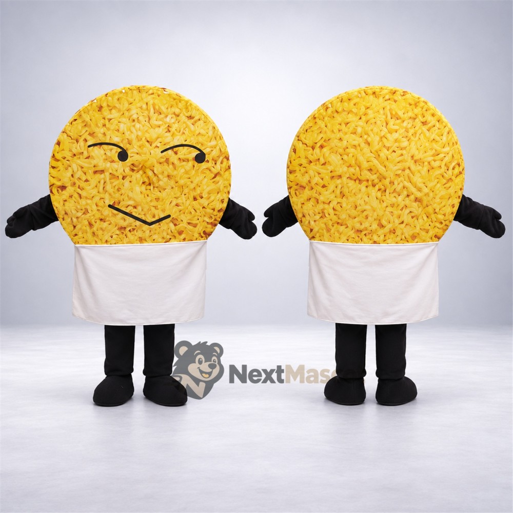 Breaded Food Character Mascot Costume Breaded Food Character Mascot Costume