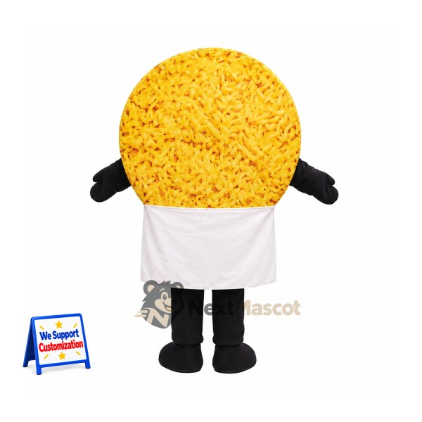 Breaded Food Character Mascot Costume Breaded Food Character Mascot Costume