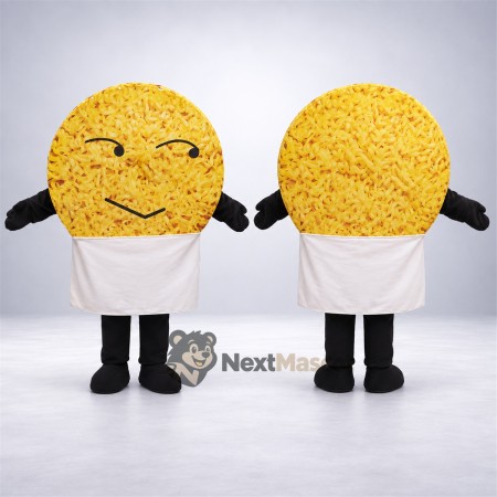 Breaded Food Character Mascot Costume Breaded Food Character Mascot Costume